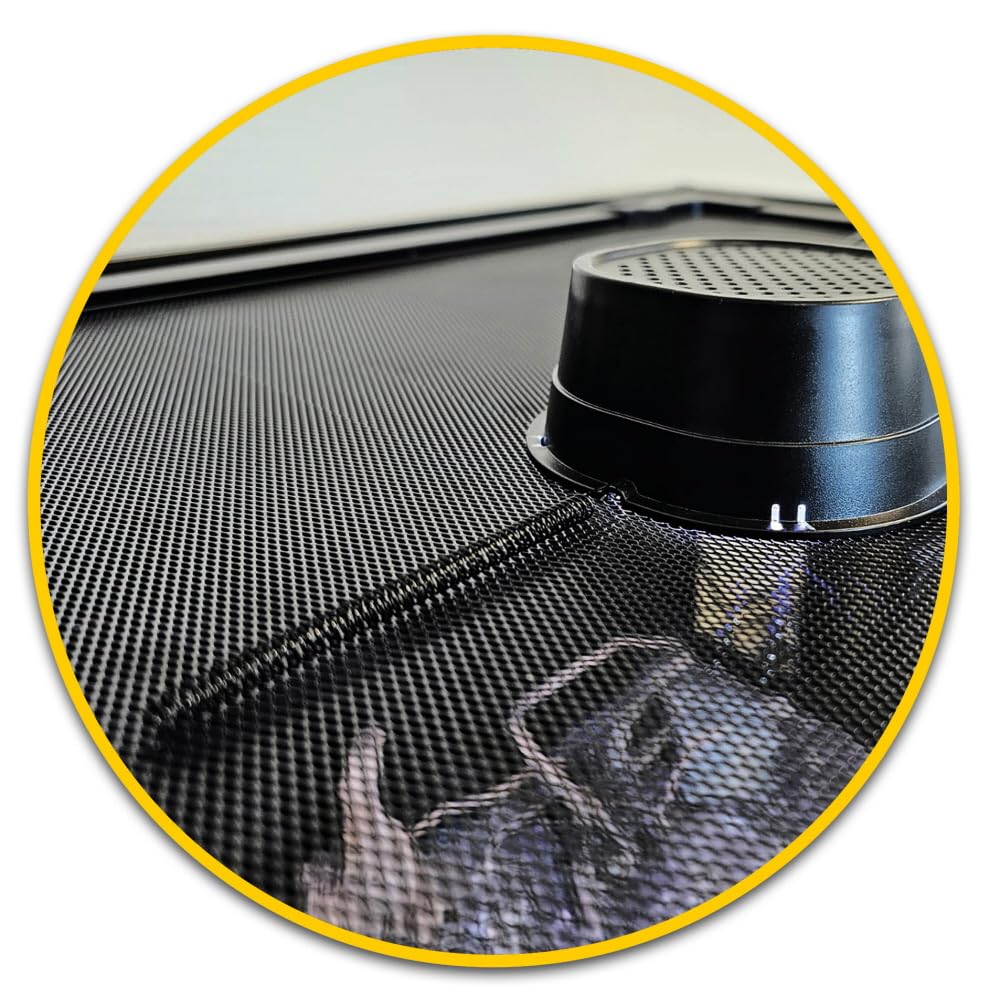 Hobby Terraristik Terra Fix & Easy Nano LED I Iluminación LED regulable para terrarios I Lámpara de terrario con temperatura de color ajustable I Iluminación de terrarios para reptiles, anfibios y