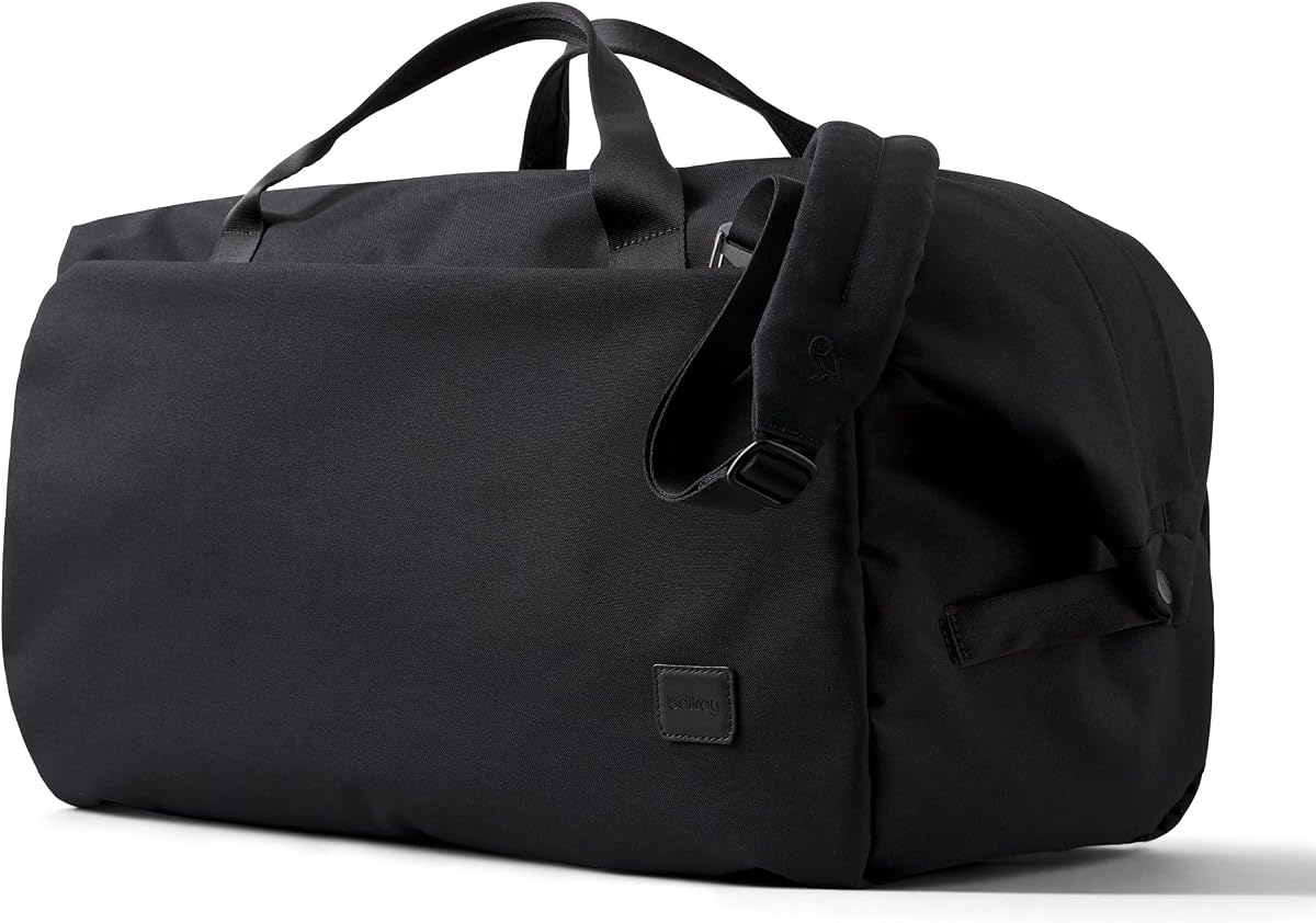 Classic Duffel 45L (casual weekender bag with easy organization) - Black