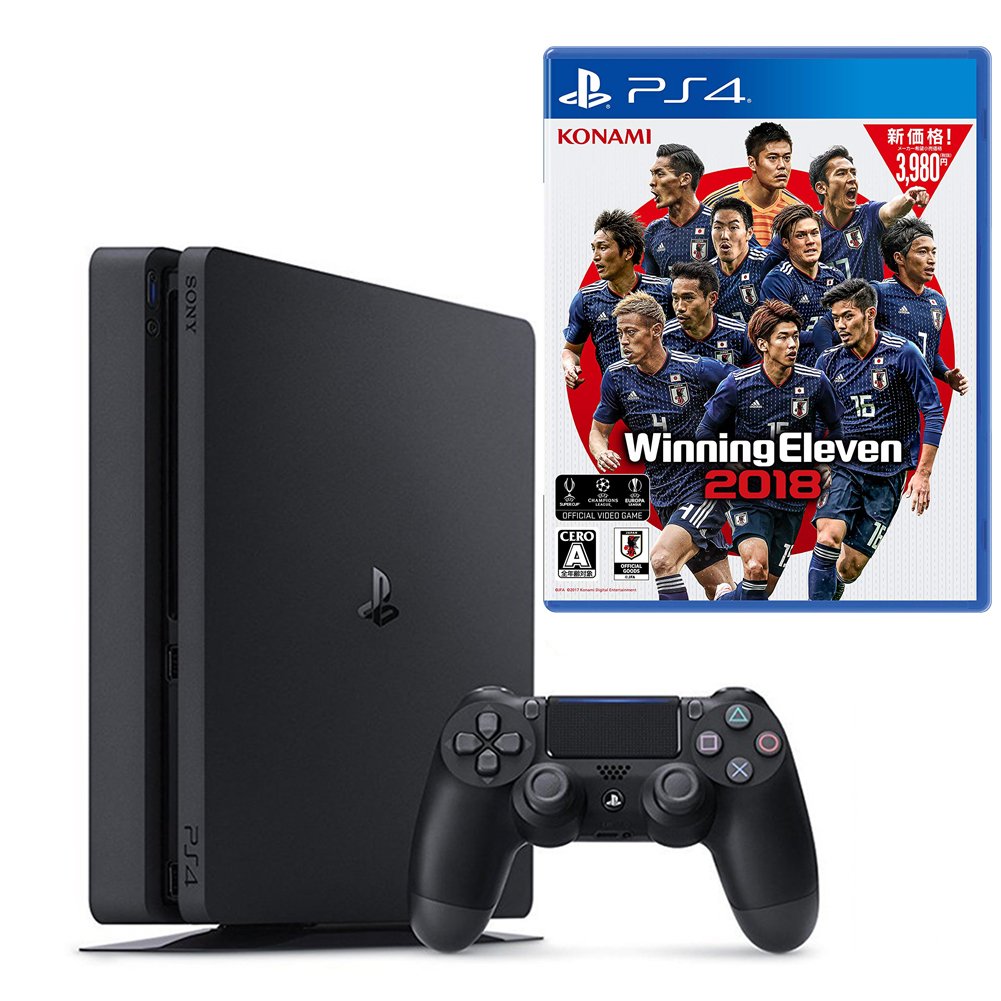 Amazon.co.jp: PlayStation 4 ジェット・ブラック 500GB + ウイニング 