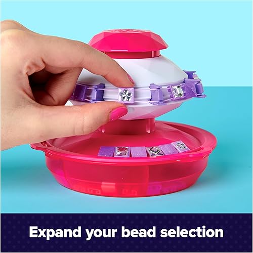 Miniatura 8 de Cool Maker PopStyle - Paquete de expansión para hacer pulseras, más de 50 cuentas de gemas para pulseras, hace 3, kit de fabricación de pulseras,