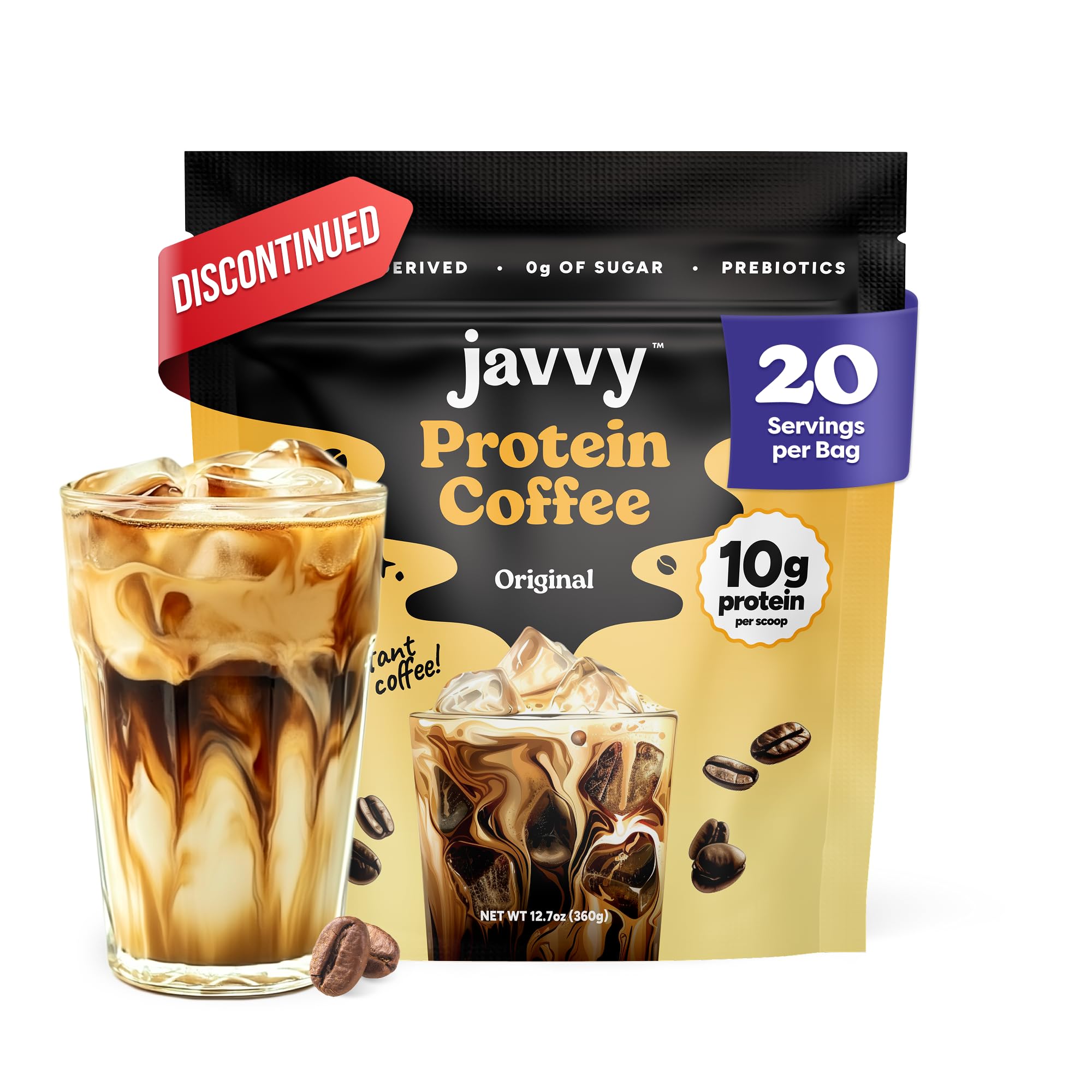 Protein Iced Coffee V2 - Zero Artificial Flavors