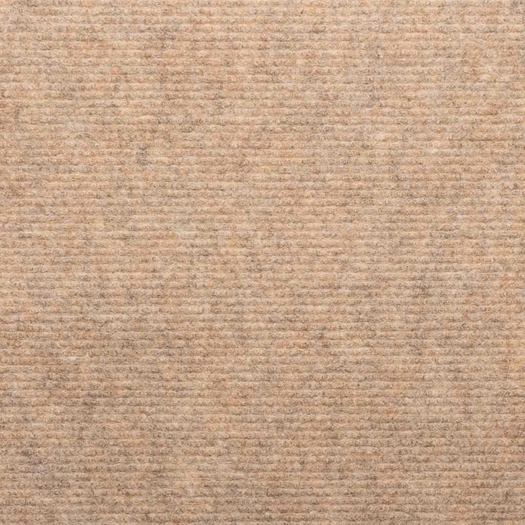Alfombrillas autoadhesivas para escalones, 15 unidades, fieltro punzonado, 65 x 22,5 x 3,5 cm, con tiras adhesivas para peldaños de madera, antideslizantes y amortiguadoras de sonido