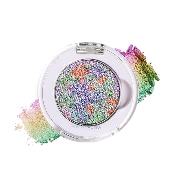 Chameleon Multichrome Eyeshadows,1 Pot=3 Shifting Colors, Single Eyeshadow Pot,Vegan Neon-Rainbow Shift,Pure Mineral Pigments, Long-Lasting Silk Glide,Smooth and Highly Pigmented shade