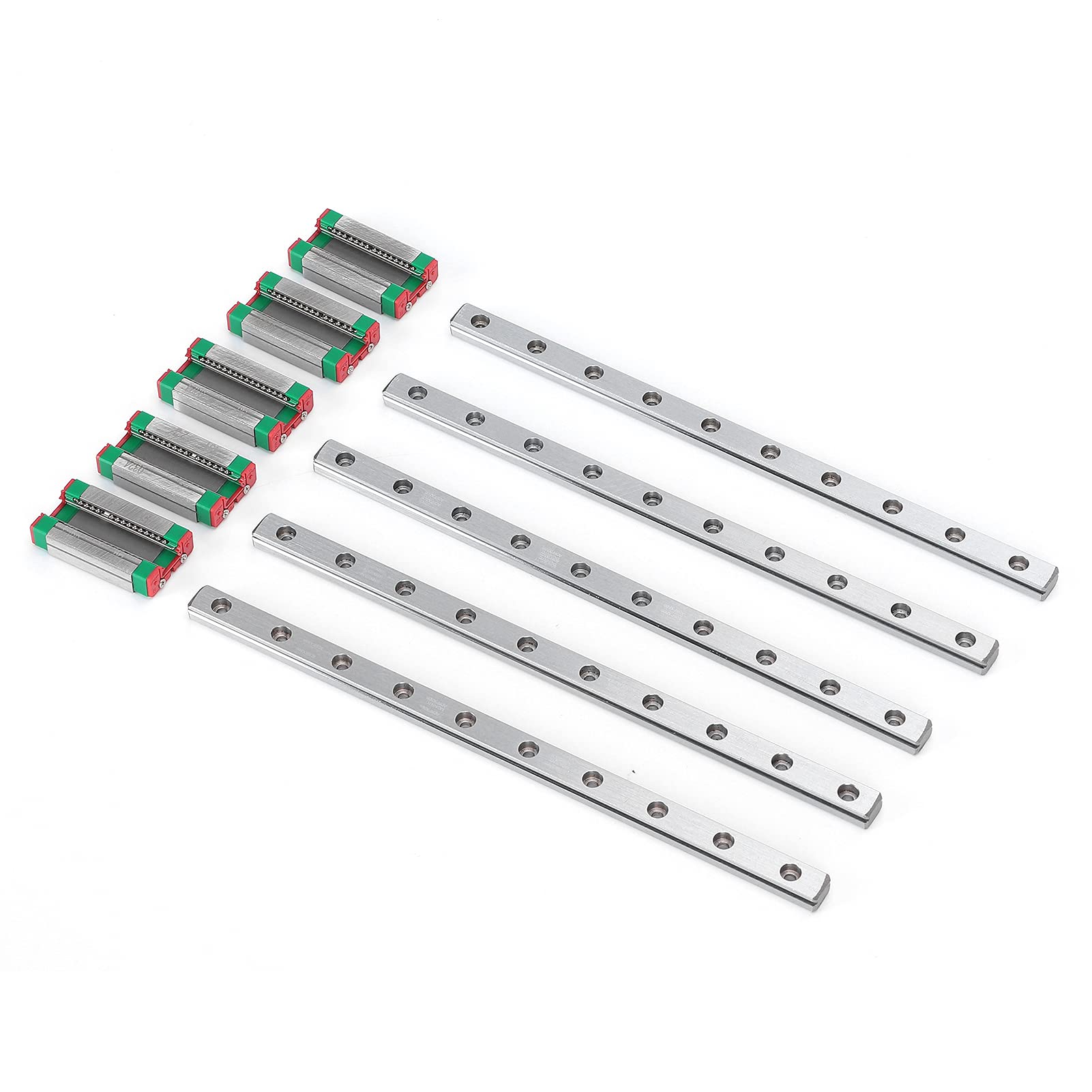 FTVOGUE MGN7 Linearführungssatz, 150mm Edelstahl, Gotische Bogenkontakt