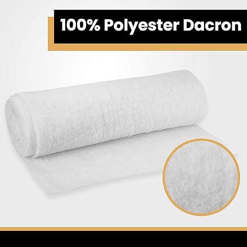 Miniatura 2 de AK-Trading - Bateo de poliéster Dacron de 48 pulgadas de ancho (1 yarda)