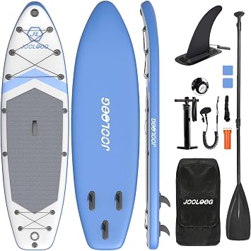 Inflatable Stand Up Paddle Board with Seat, 106"/105" SUP 440LBS, Recreational Paddleboard for Adults Beginners, Blow Up Paddle Board with Fishing Design, Camera Mount, Cooler Bag & Full Accessories