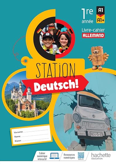 Station deutsch a1 - livre-cahier allemand