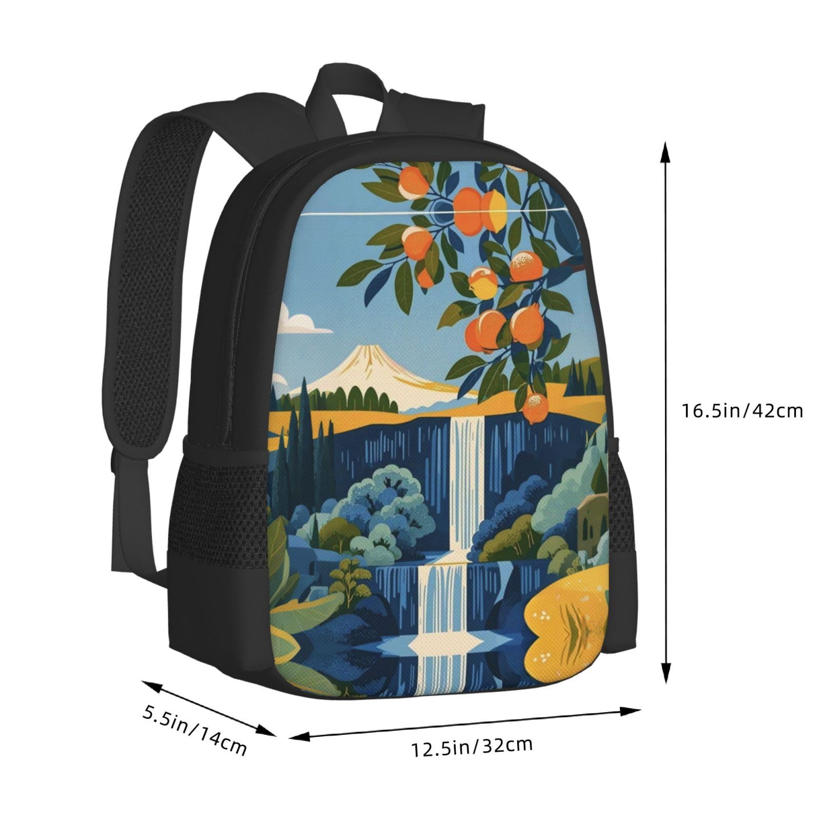 Chromabubble Sac à dos unisexe pour ordinateur portable 15,6" Oxford