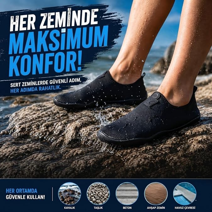 Black Deer Lab Multi-Purpose Beach and Sea Shoes