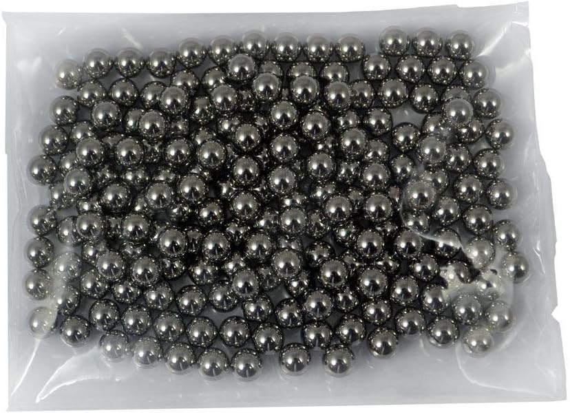 100 x 6 mm 0.8 cm Steel Ball Bearing Slingshot Flange Shot Catapult Ammunition