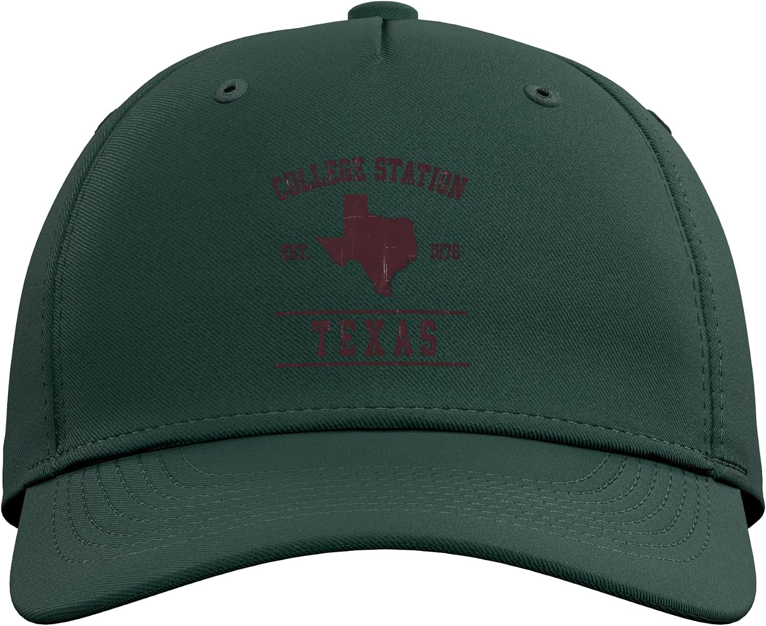 College Station Texas Established 1876 Vintage Adjustable Baseball Hat image 2
