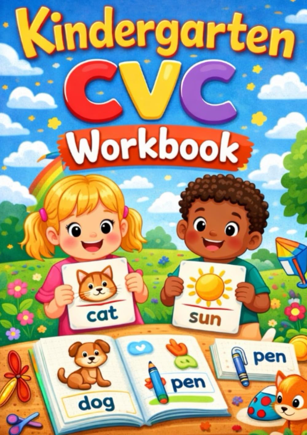Kindergarten CVC Workbook