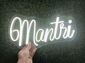 Custom Neon Light Sign | Personalized LED Name Light for Home Decor, Bedroom & Gifts (4x4 Inch per Letter)