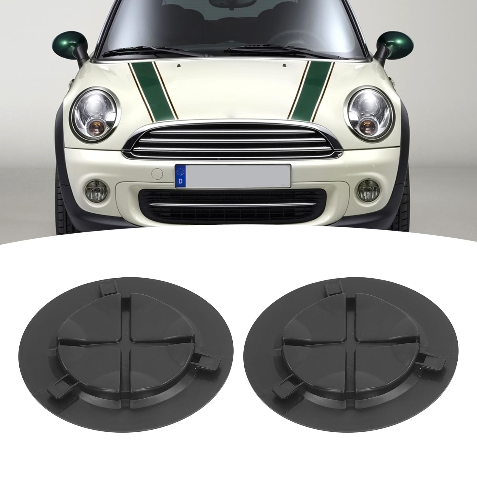 Amazon.com: Wheel Arch Headlight Access Cover, Left and Right Vent