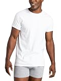 Fruit of the Loom Men's Eversoft Męska i bawełniany t-shirt z okrągłym, przylegającym kołnierzykiem, XL