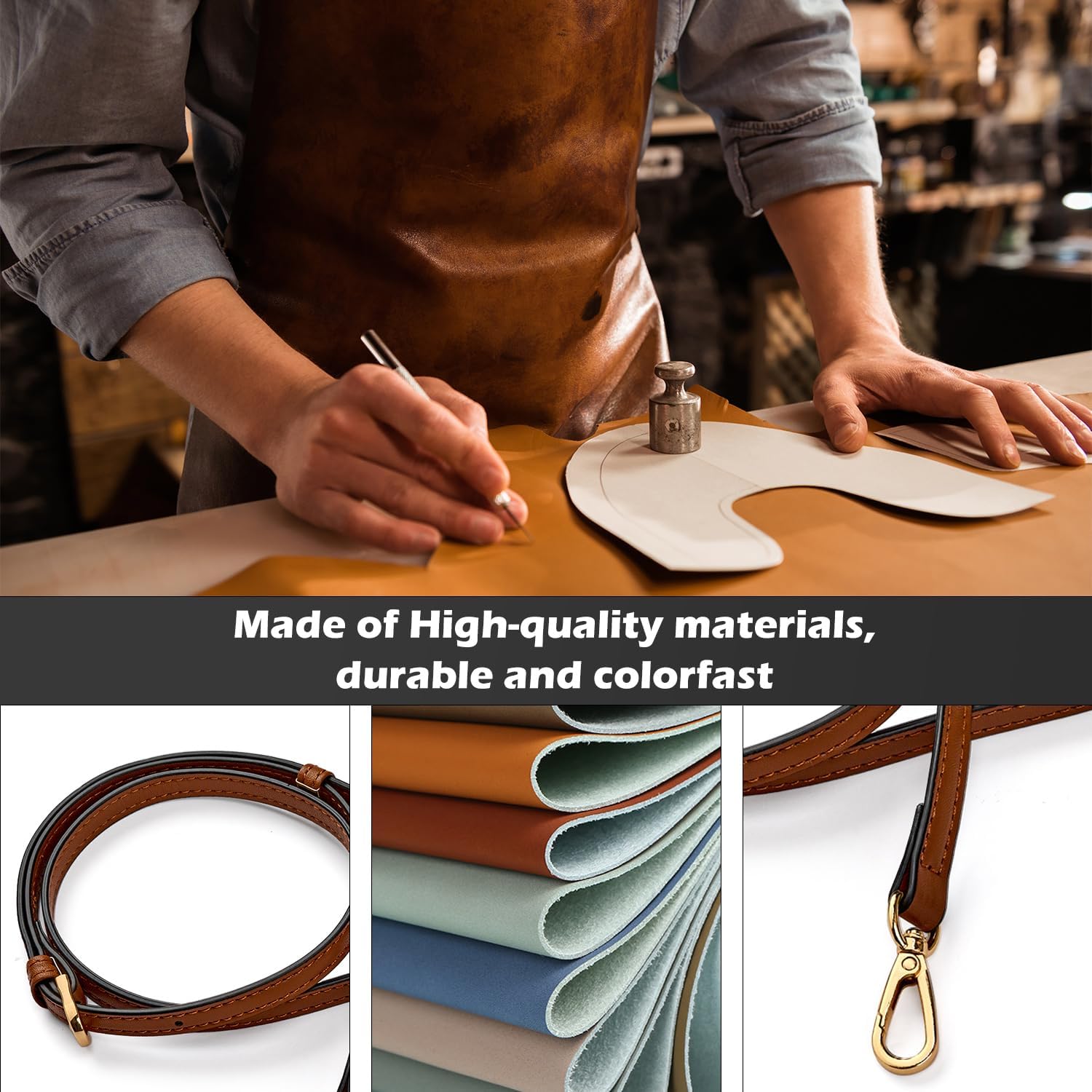 Purse Strap Purse Straps Replacement Crossbody Adjustable Replacement Strap for CrossBody Bag Purse Handbag - Image 4