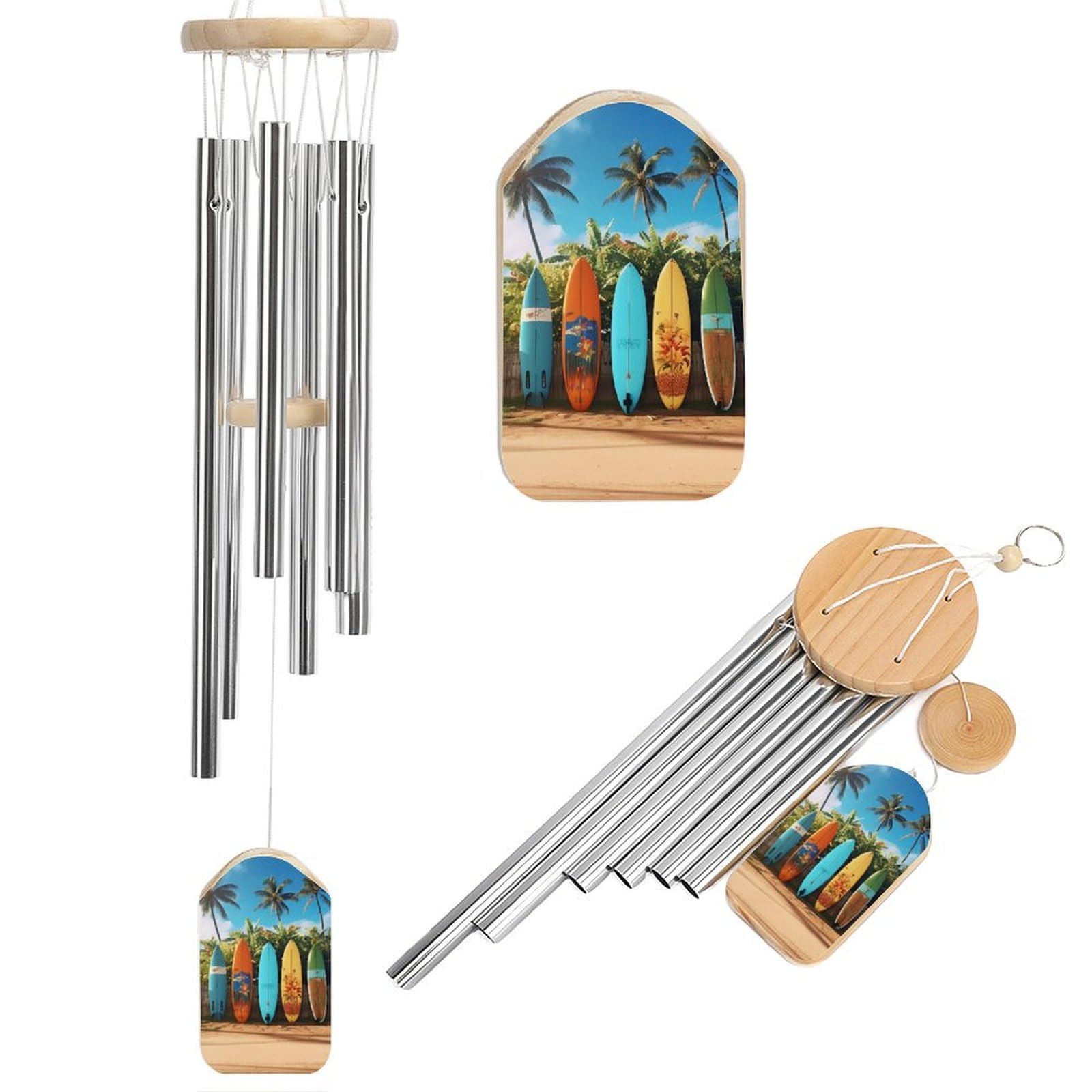 Grand carillon commémoratif en aluminium pour remplacer vos décorations fragiles