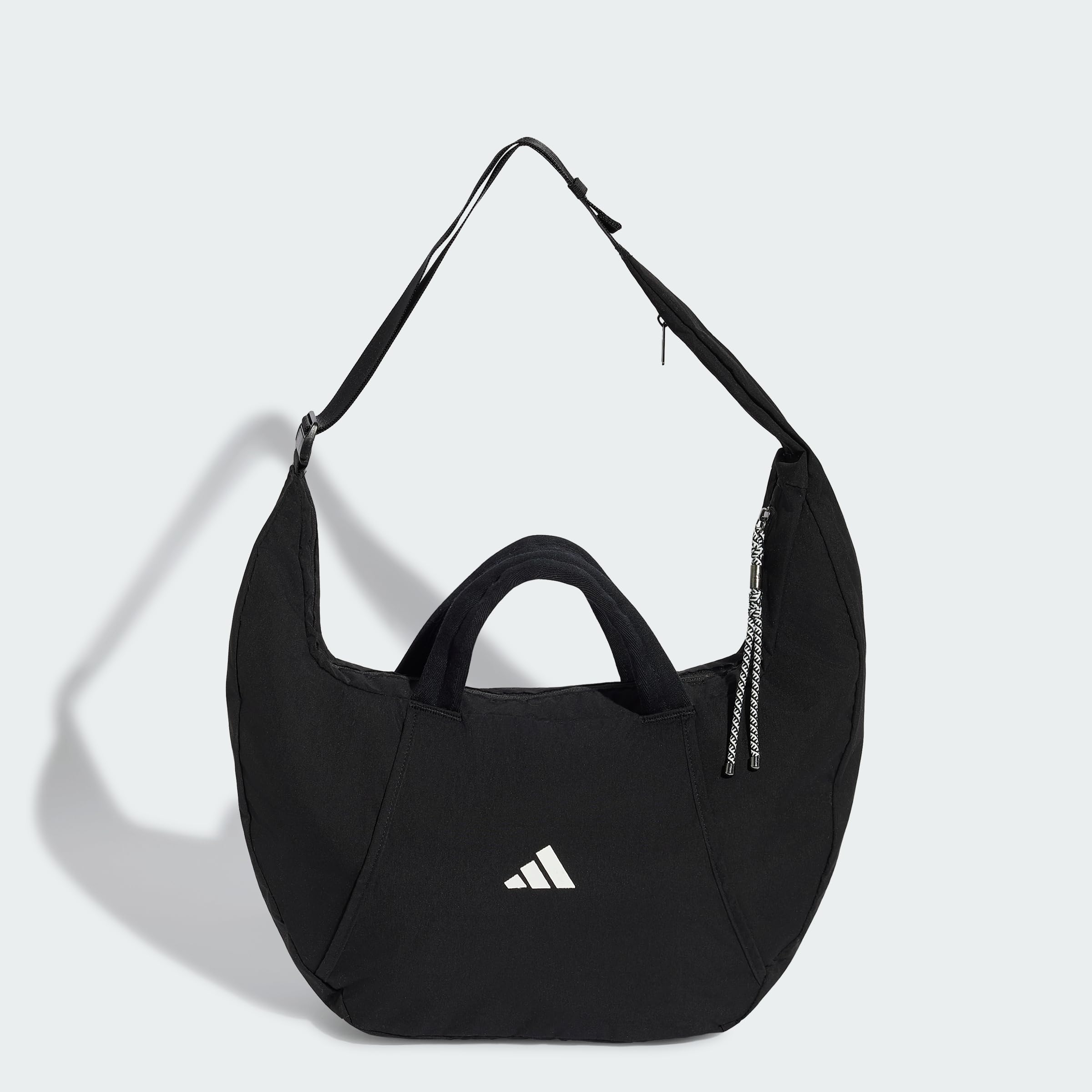 adidas Damen Motion Croissant Bag Large Handbag, black/white, One Size
