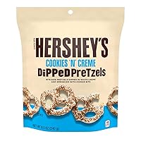 Vista 8 de HERSHEY'S Galletas 'n' Creme - Bolsa de pretzels sumergidos, 8.5 onzas