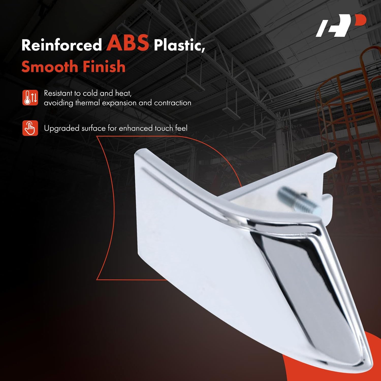 A-Premium Inside Interior Door Handles Compatible with Ford F-100 1973-1979, F-150 1975-1979, F-250 1973-1979, F-350 1973-1979, F-500 1975-1977, Bronco 1973-1979, Tempo 1984-1994 & Mercury Topaz
