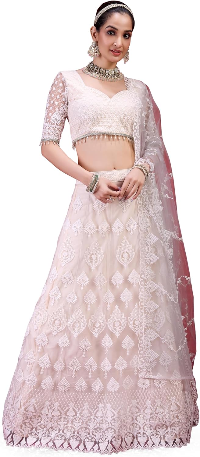 TRENDMALLS Women's Net Embroidery Sequence Work Panama Ubuy