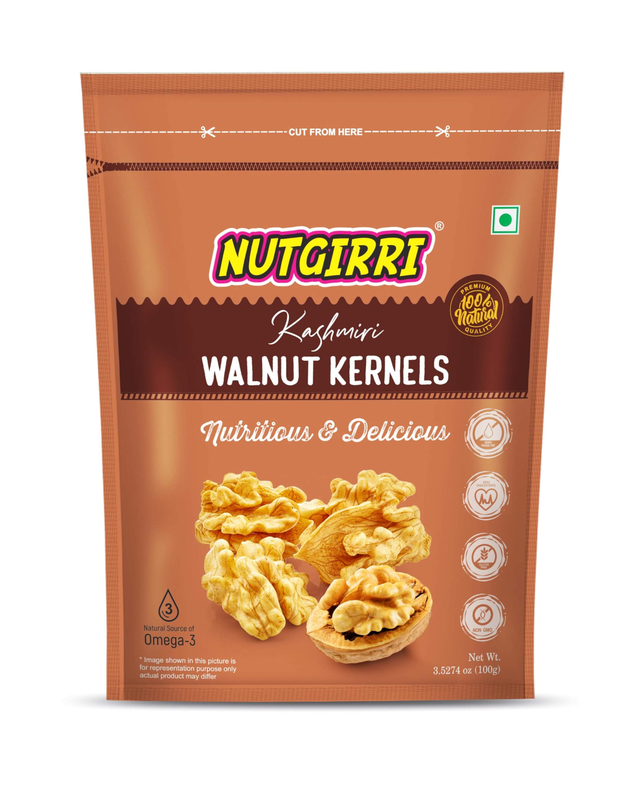 See full amazon price history chart for Nutgiri Kashmiri Walnut Kernel 100g - Premium Akhrot Giri, Large Size, White Colored Halves, Cholesterol-Free, Without Shell, Perfect for Snacking & Cooking, Fresh Cholesterol Free (100g) Pack Nutgiri Kashmiri Walnut Kernel 100g - Premium Akhrot Giri, Large Size, White Colored Halves, Cholesterol-Free, Without Shell, Perfect for Snacking & Cooking, Fresh Cholesterol Free (100g) Pack (B0DF5JRNC9) Amazon Price History, Amazon Price Tracker