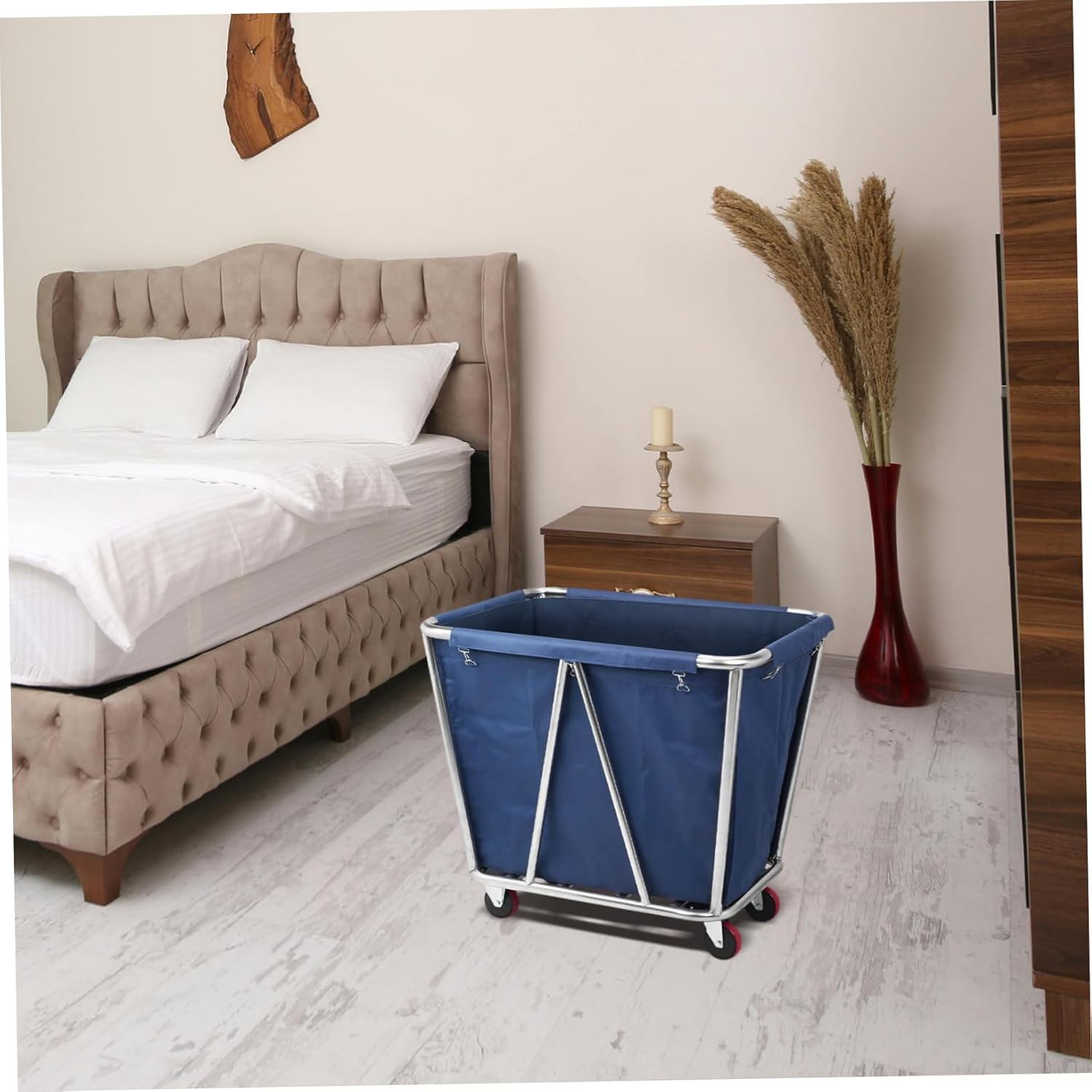 Veemoon Oxford Cloth Linen Laundry Bag Mesh Laundry Hamper Replacement Storage Bag for Cleaning Cart