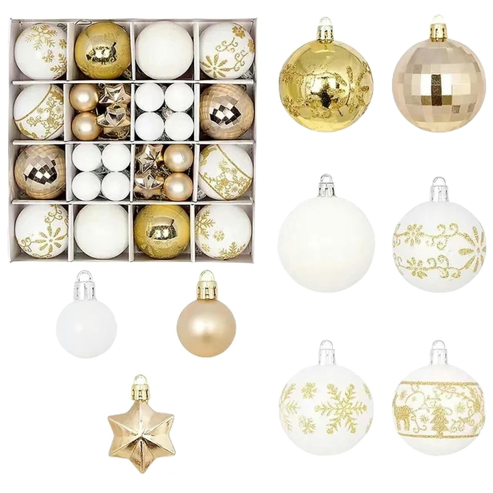 Grande boule de Noël colorée pour décoration sapin et bijoux de fête