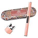 FUKKUDA Electric Candle Lighter with Gift Box - USB Rechargeable Windproof & Flameless Plasma Arc Lighter for Candles, Bohemia Box Rose Gold