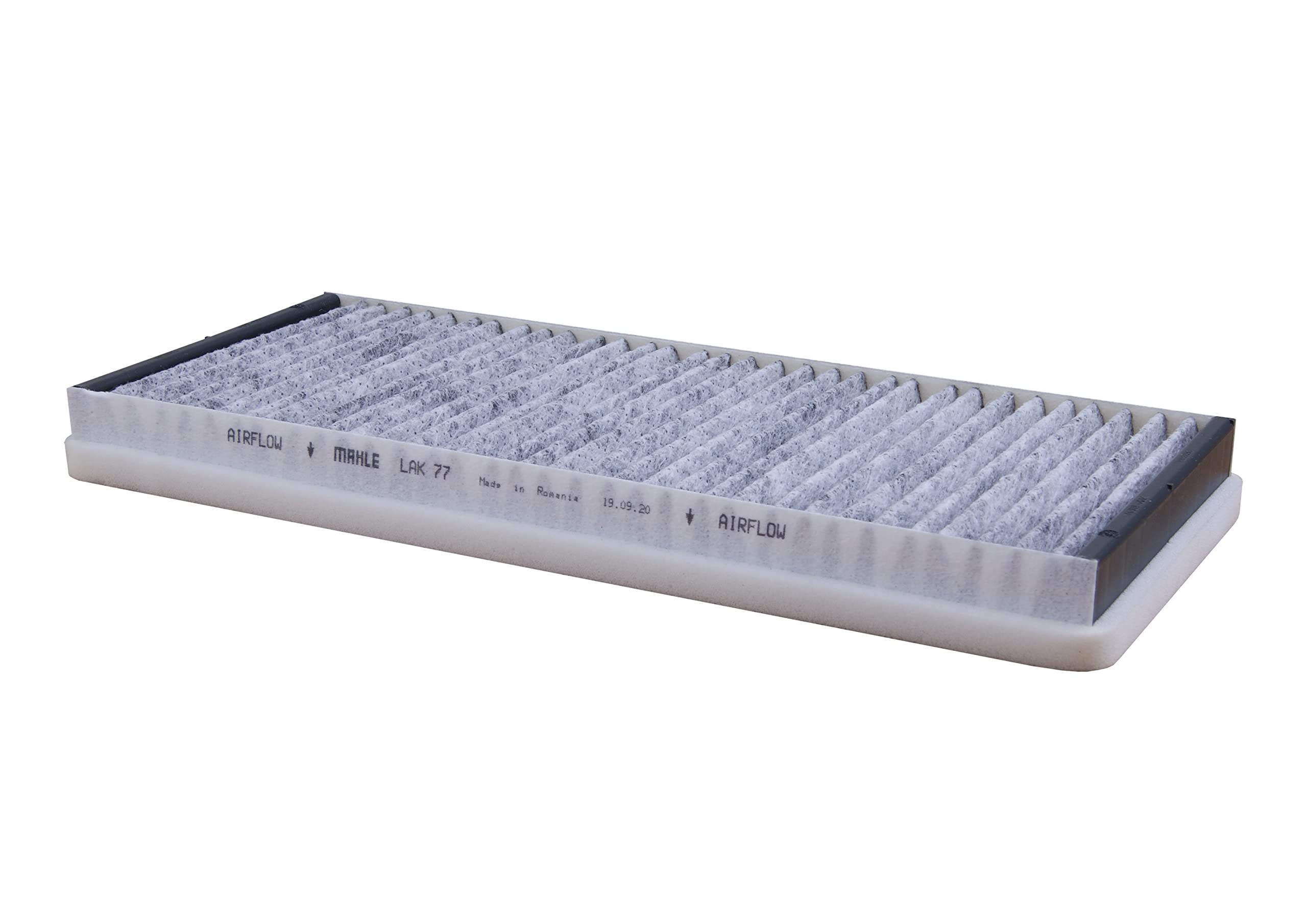 MAHLE LAK 77 Interior Cabin Air Filter - Carbon Activated Pollen Filter - with odor protection - Car