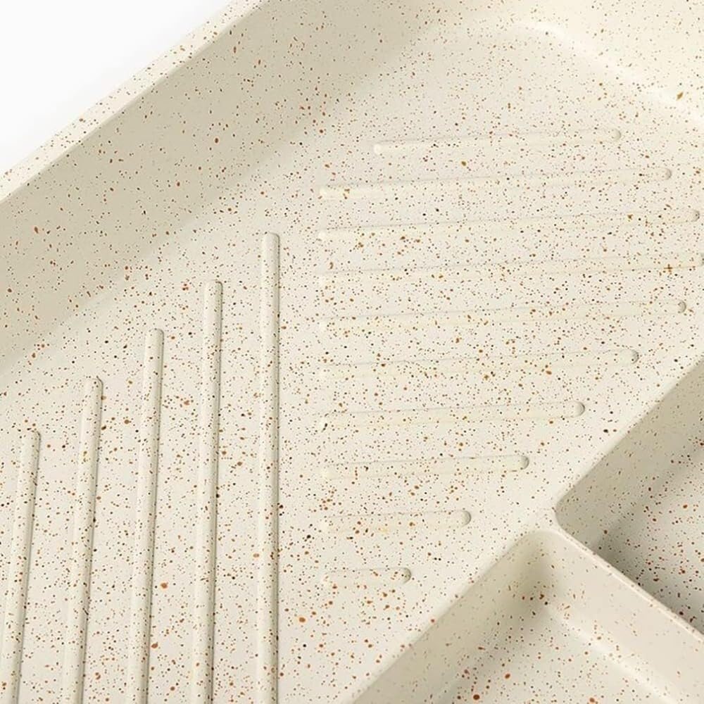 Square Omelette Pan with 3 Dividers, Non-Stick Multi-Purpose Pan for Eggs, Rice Balls, Steak Breakfast