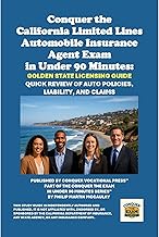 Rapid Prep: California Limited Lines Auto Insurance Agent Exam Guide (90-Minute Review)