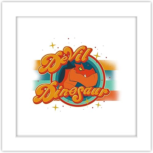 Miniatura 1 de Trends International Gallery Pops Marvel Moon Girl and Devil Dinosaur - Arte de pared con insignia de dinosaurio diablo de los años 70, versión