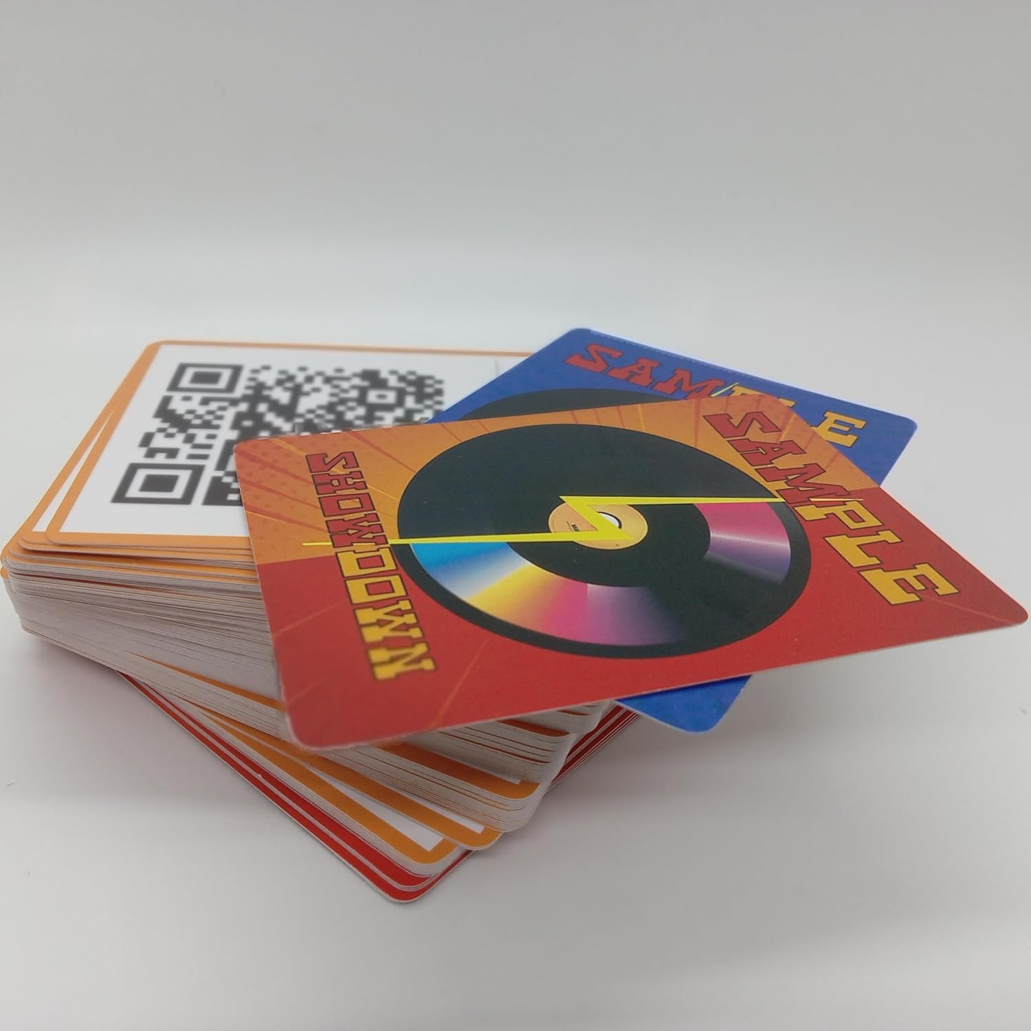 Music Trivia Card Game QR Code Volume One Hip Hop and R&B Edition
