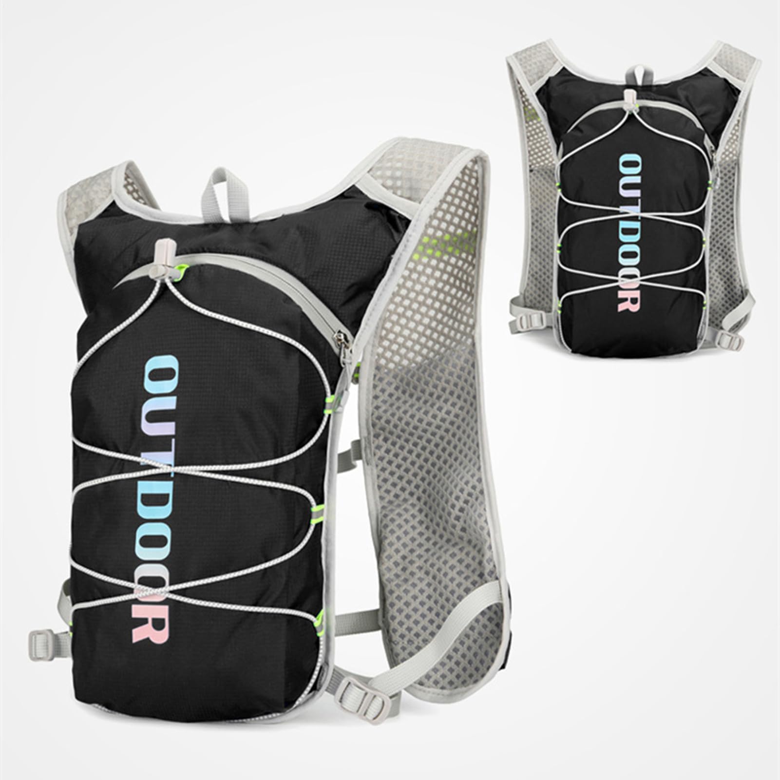 Vest Backpack – Hydration Pack for Outdoor Adventures | Lightweight Mesh Bag for Long Hikes | Breathable Water Vest for Camping and Hunting, Running Backpack for Trail Use