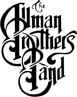 THE ALLMAN BROTHERS DECOR CAR BAND BLACK DIE CUT MACBOOK CAR DECORATION WALL ART NOTEBOOK STICKER HOME DECOR ART WALL HELMET WINDOW BIKE VINYL LAPTOP - coolthings.us