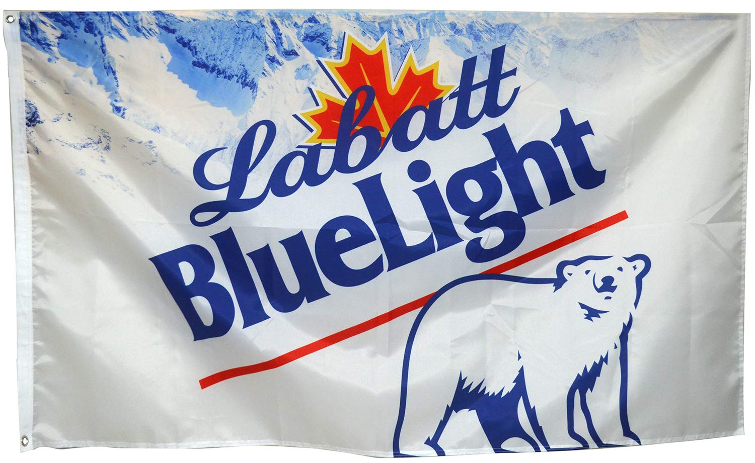 Dimike Labatt Blue Light Canadian Beer Large Flag 3x5ft Banner Man Cave