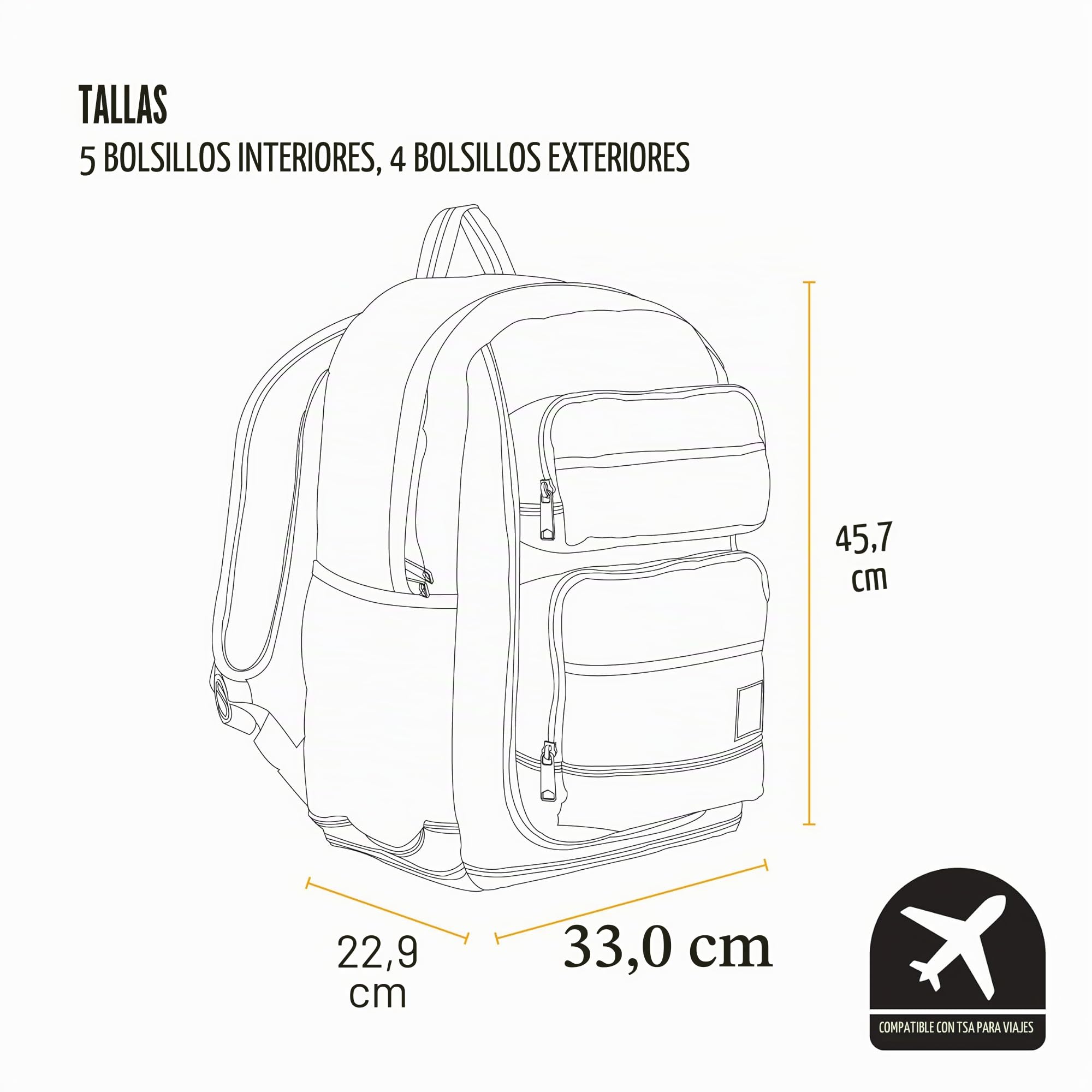 Carhartt Compartimento único, paquete duradero con funda para portátil y base resistente a la abrasión Duravax, mochila clásica de 27 L (negro), talla única