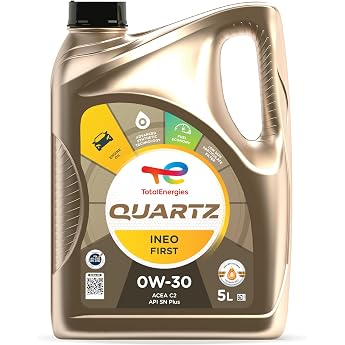 Total Quartz Ineo First 0 W-30 Fully Synthetic Low SAPS Car Engine Oil, 5 Litre Canister | 213833 / 183106 / 2220360, Motor&ouml;l