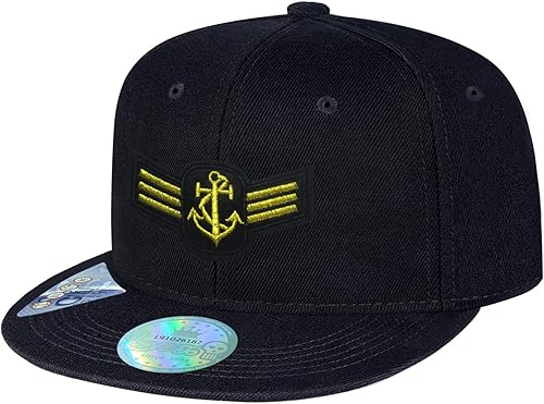 Love To Mujeres Hombres Hiphop Sombreros Navy Bordado Negro Flat Bill Snapback Gorras De Béisbol, marino