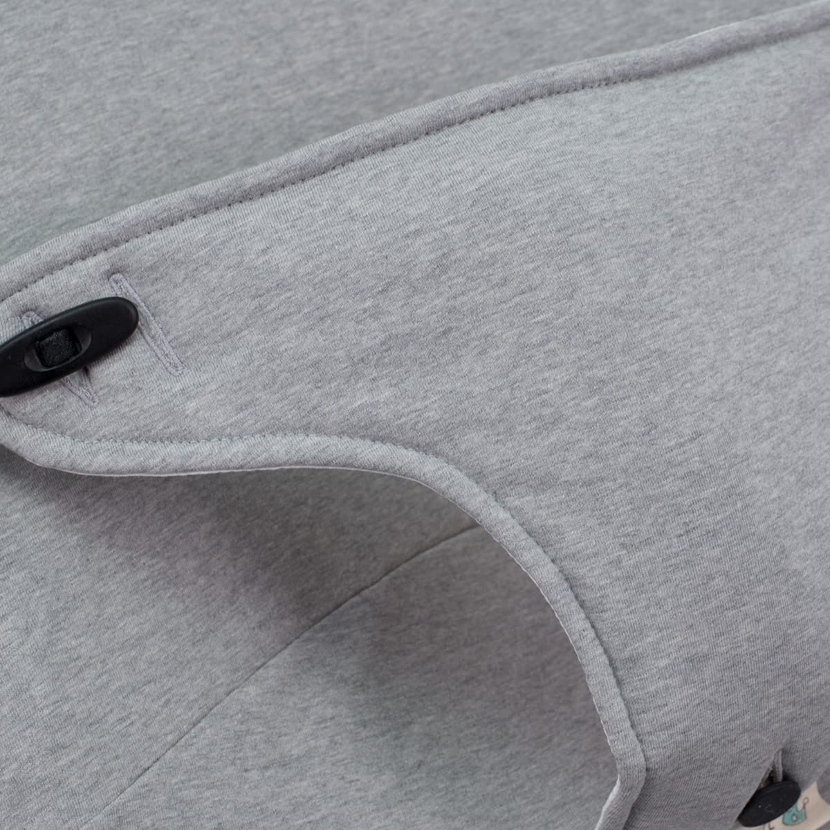 JYOKO Kids Bezug kompatibel mit Babybjorn Bliss, Balance, Soft (Stone Grey, Baumwolle)