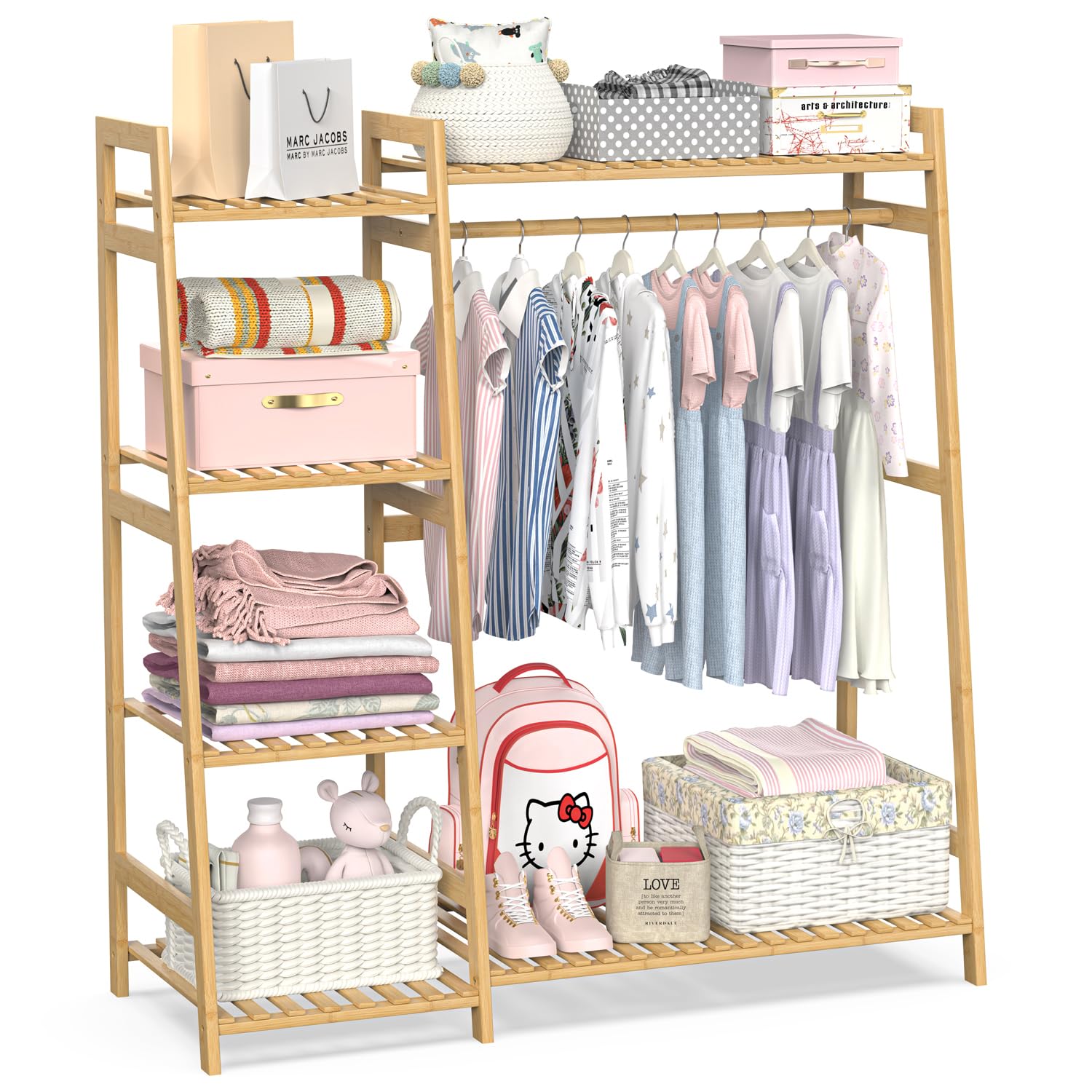 BAMBOOHOMIE Kids Rack