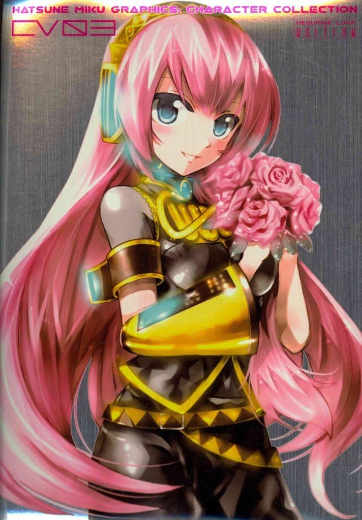 Hatsune Miku Graphics: Character Collection CV03: Megurine Luka Edition Paperback – January 1, 2013