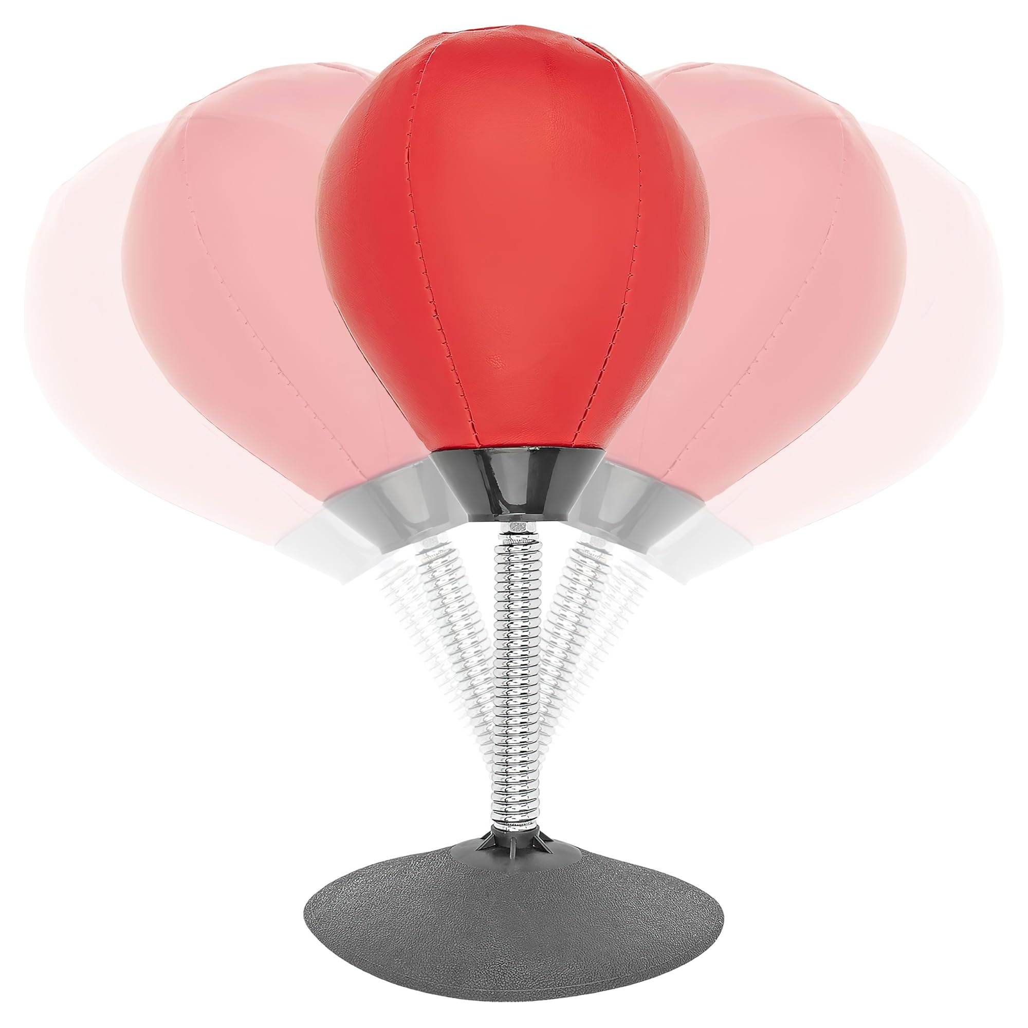 Fairly Odd Novelties Unisex Adult Desktop Punching Bag - Red, Small