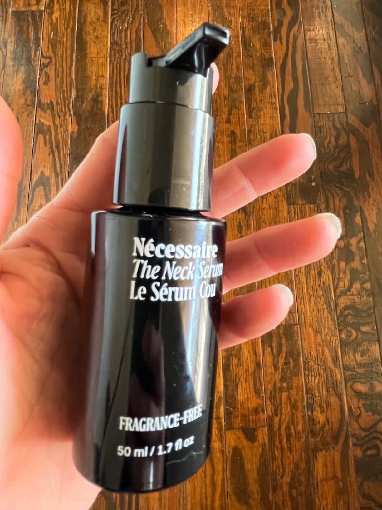 Nécessaire The Neck Serum. Fragrance-Free. 5 Peptides for Tech + Aged Neck. Skin Feels Firm, Looks Lifted. Hypoallergenic. Dermatologist-Tested. 50 ml