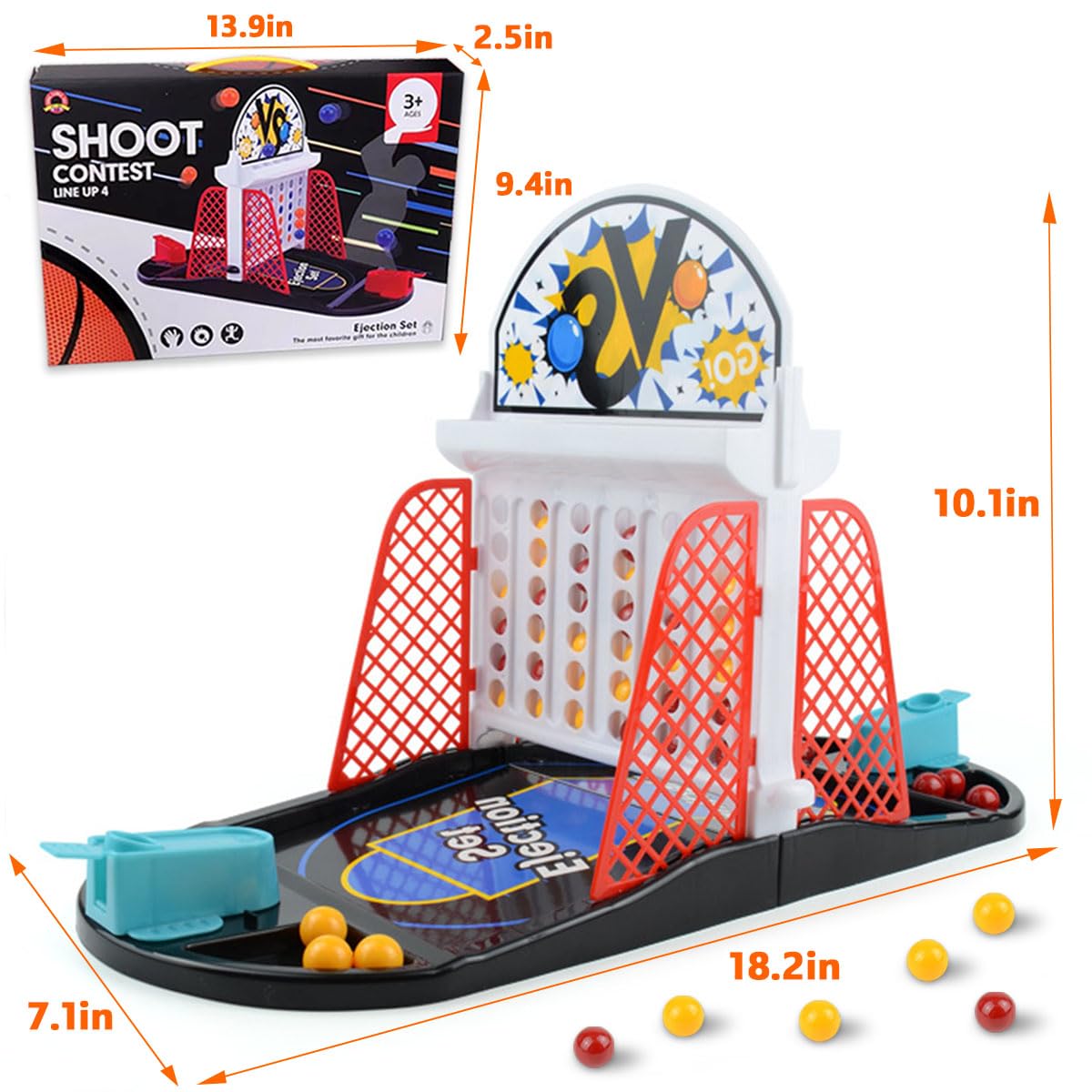 Giochi da Tavolo Giocattolo Educativo Divertente Macchina da Tiro a Basket per Scrivania Gioco di Basket con le Da 2 in 1 Macchina da Tiro a Basket - Cina Macchina da tiro