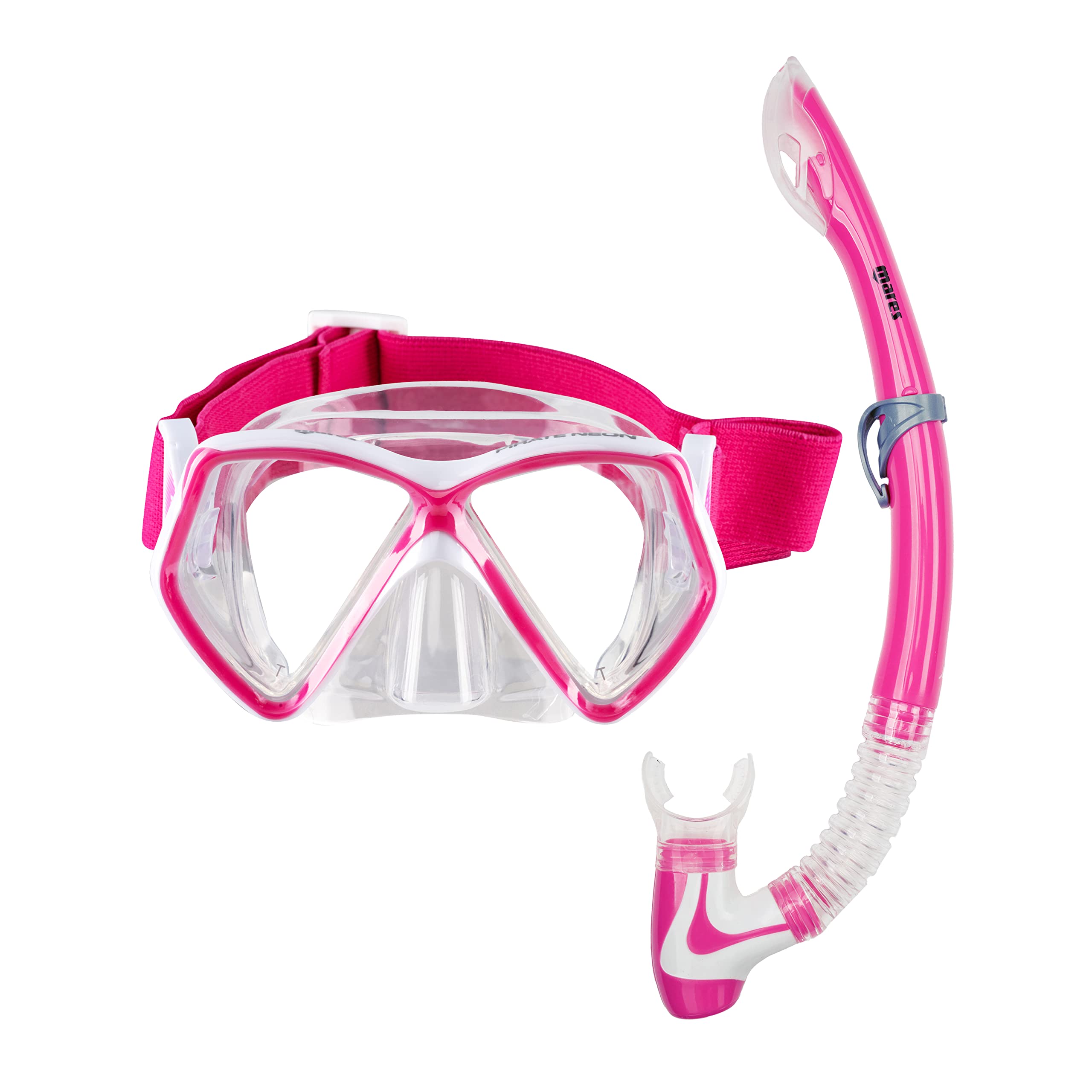 Mares Combo Pirate Neon – Set maschera e boccaglio bambini 8–14 anni