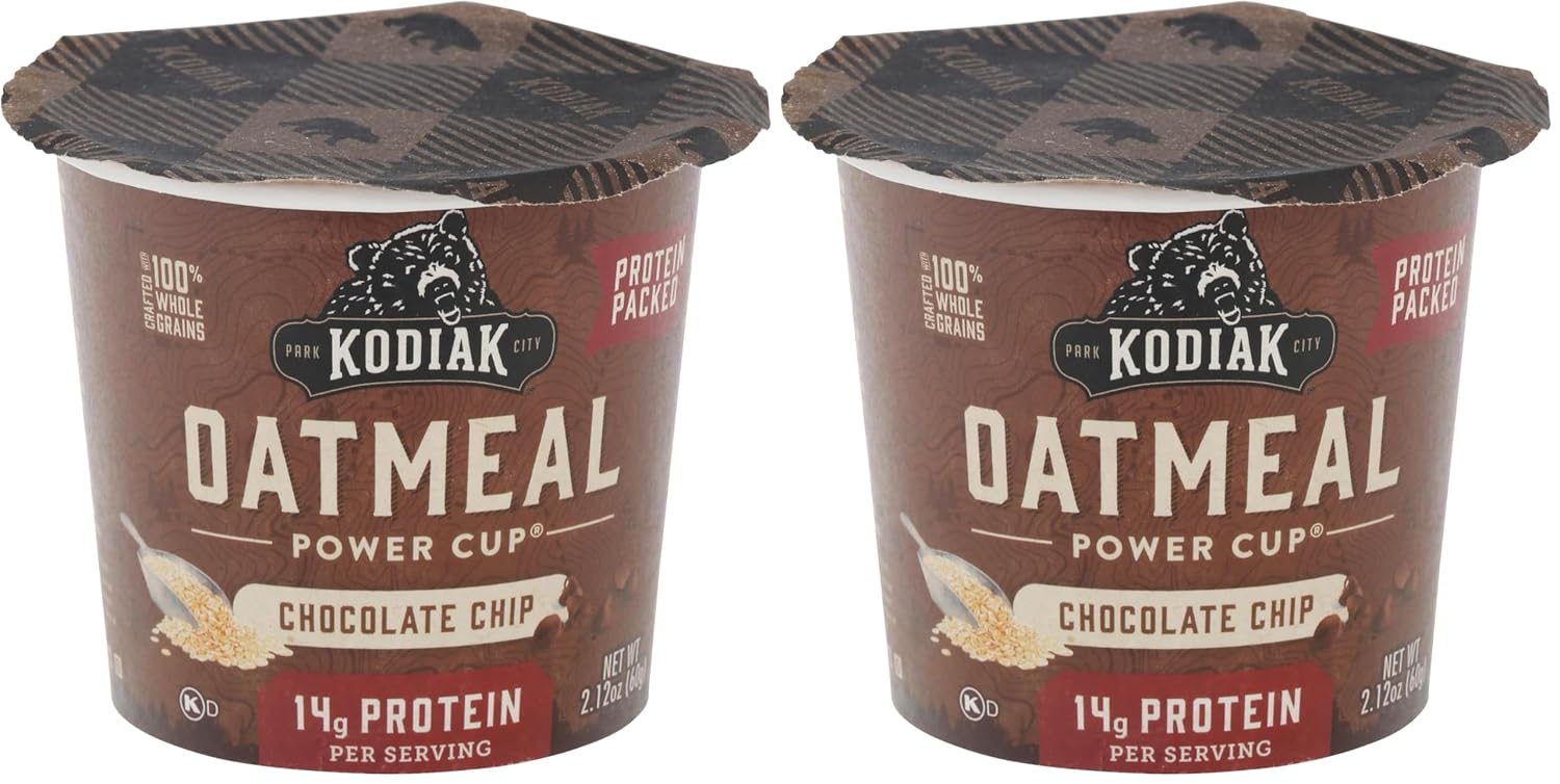 Kodiak Instant Protein Chocolate Chip Oatmeal 2.12 oz Pack 2