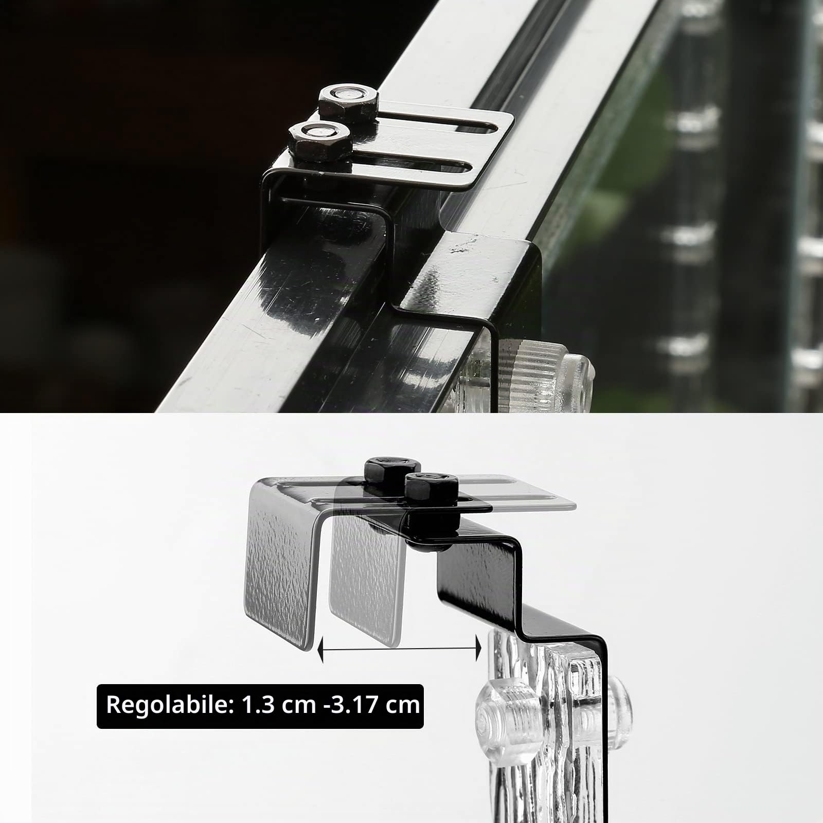 LYL LEYOULAND Piattaforma sospesa per Tartarughe, rampa per rettili Acquatici, terrazza per Tartarughe, Accessori per acquari (Grande)