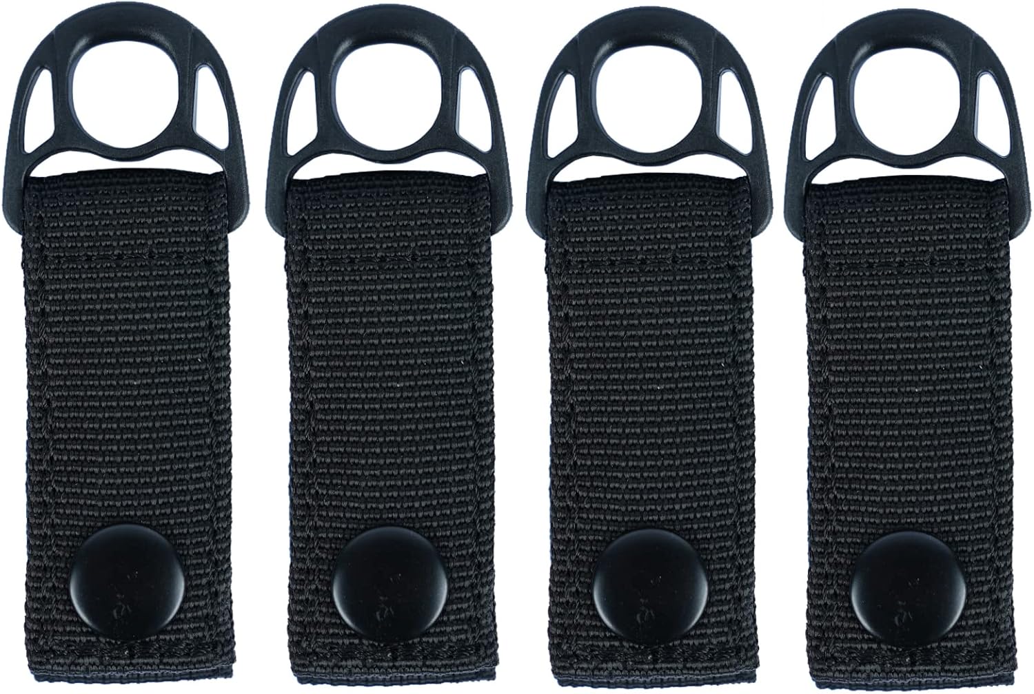 MELOTOUGH 1 PCS Tactical Duty Belt Suspenders Poice Duty Belt Suspenders for Law Enfprcement Suspenders + 4 PACK Duty Belt Keeper Snaps Belt Keeper